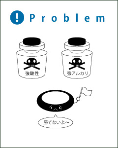 半導体洗浄装置用　耐酸性・<br>耐アルカリ性ゴムの事例